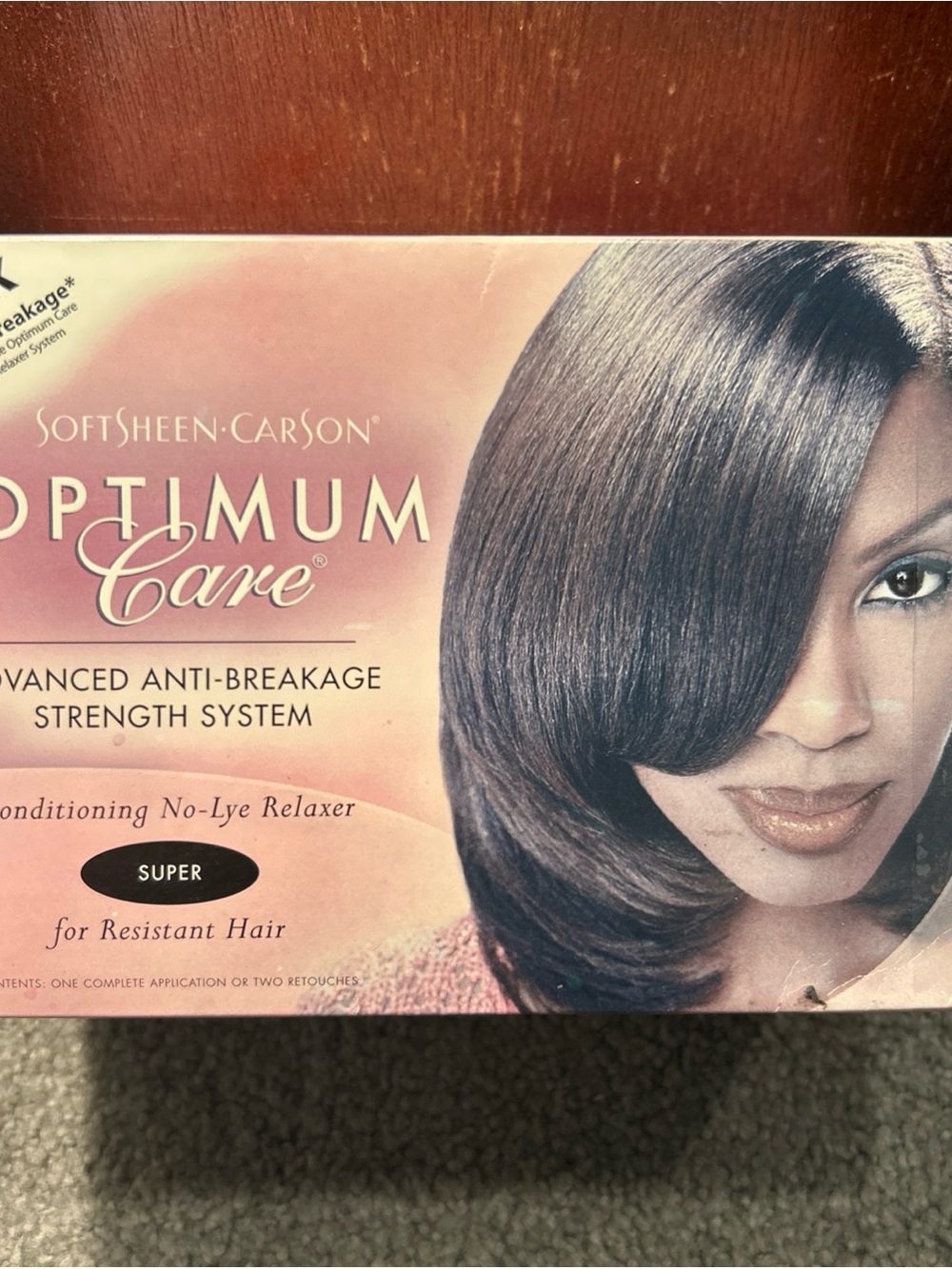 Softsheen Carson Optimum Care Defy Breakage No Lye Relaxer SUPER, 1 Application